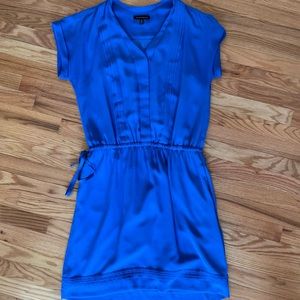 Blue tall banana republic dress